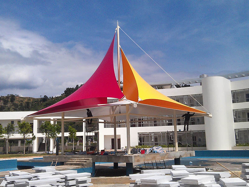 廣場(chǎng)景觀彩膜